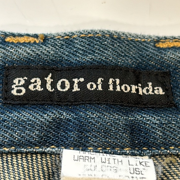 Vintage Gator of Florida Straight Leg Cropped Jeans - Picture 7 of 13